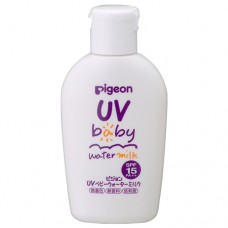 Pigeon UV baby milk waterproof SPF 15・PA++ — детское солнцезащитное молочко, 0+